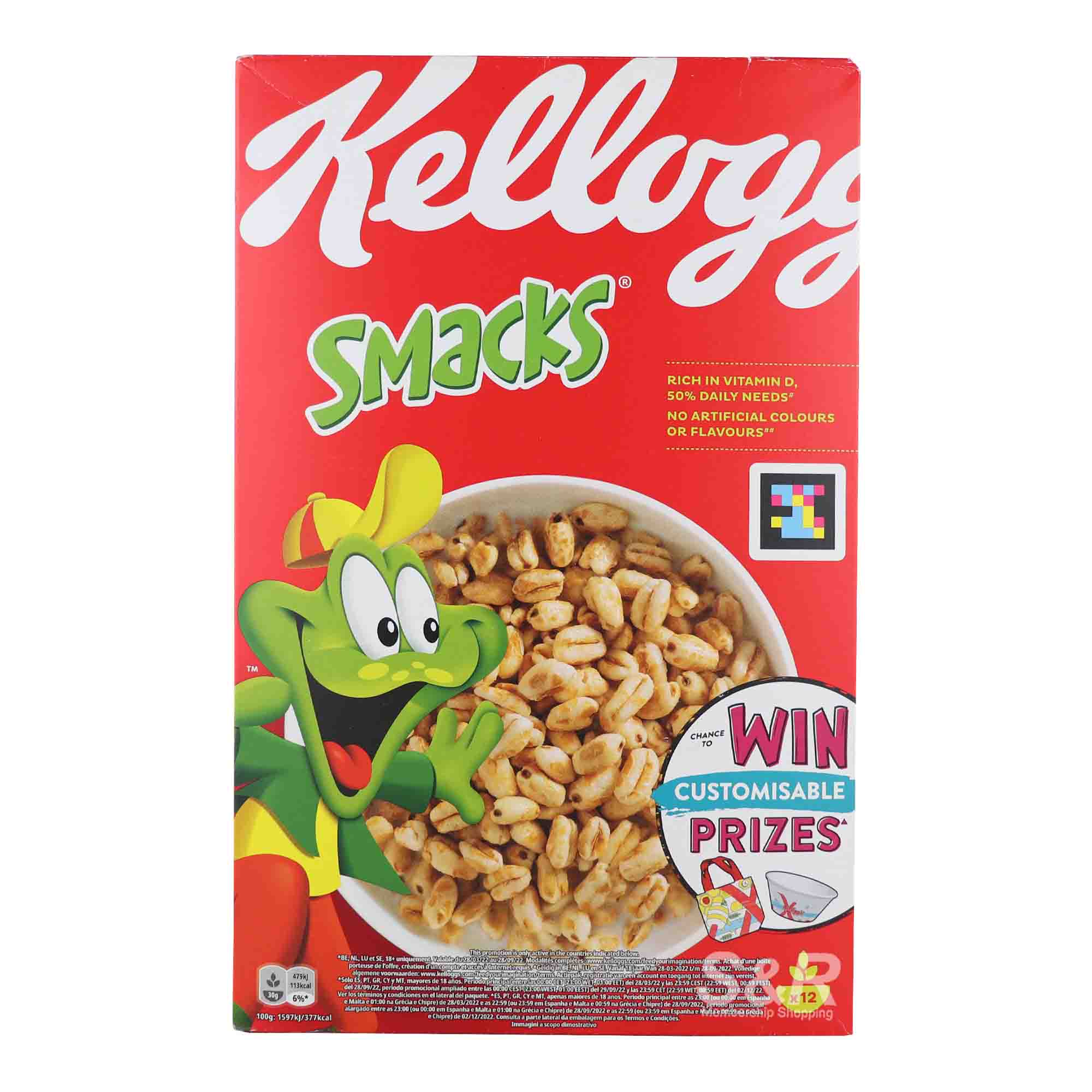 Kellogg's Smacks Cereal 375g Kellogg's Smacks Cereal 375g